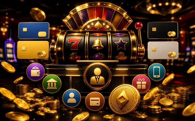 Cashier - Visa, Mastercard, Crypto, and Nine Methods Total